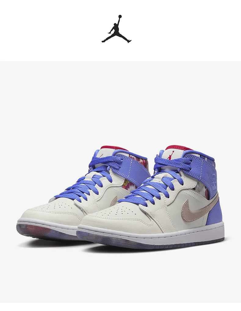 Nike genuine Air Jordan 1 Mid SE Women's Skate Shoes FD4331-121