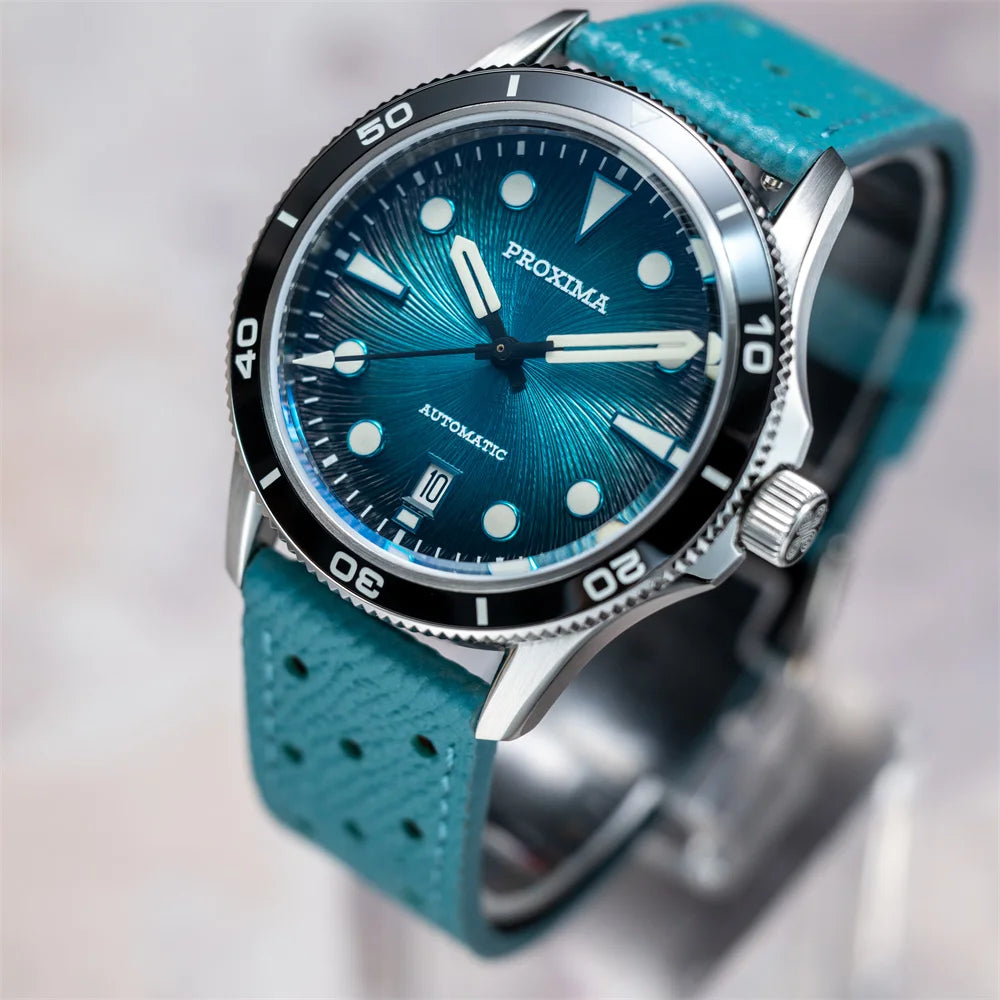 Proxima PX1752 Mechanical Men's Watch 9015 Movement Oil Pressure Business Luxury Men Watches Sapphire Glass 10Bar