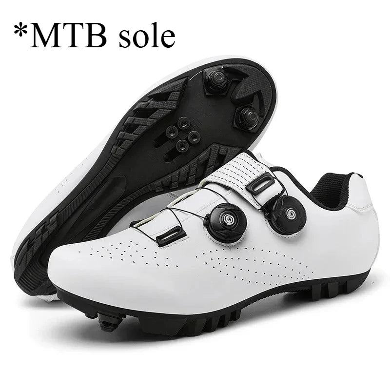 Men Cycling Shoes Suitable for Mountain Sports Pedal Self-Locking Women MTB Cycling Shoes Breathable Cycling Shoes