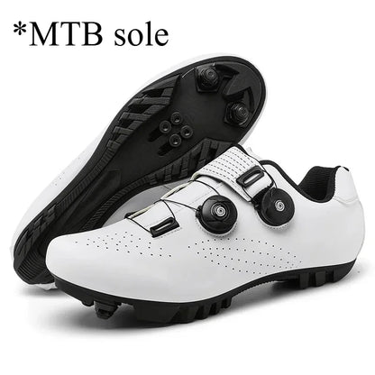 Men Cycling Shoes Suitable for Mountain Sports Pedal Self-Locking Women MTB Cycling Shoes Breathable Cycling Shoes