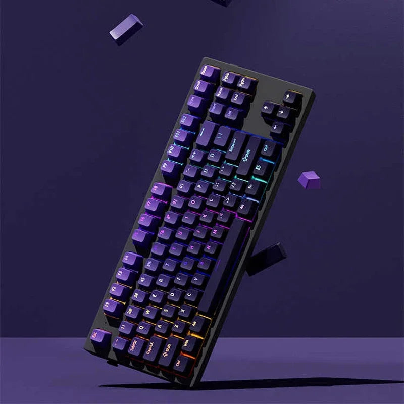 ATTACK SHARK X68HE Magnetic Gaming Keyboard Wired Mechanical Keyboard with Rapid Trigger, 8000Hz Polling Rate, Hall Effect Magnetic Switches, RGB Gaming Keyboard