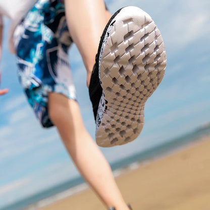 Men Women Aqua Shoes Wading Water Upstream Outdoor Sports Beach Sneakers Canyoning Camping Amphibious River Tracing Creek