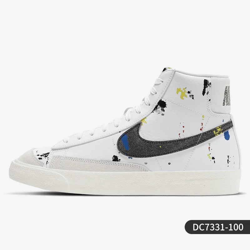 Nike genuine seasonal new men's and women's mid top new skateboard shoes, sports and casual shoes DC7331-100