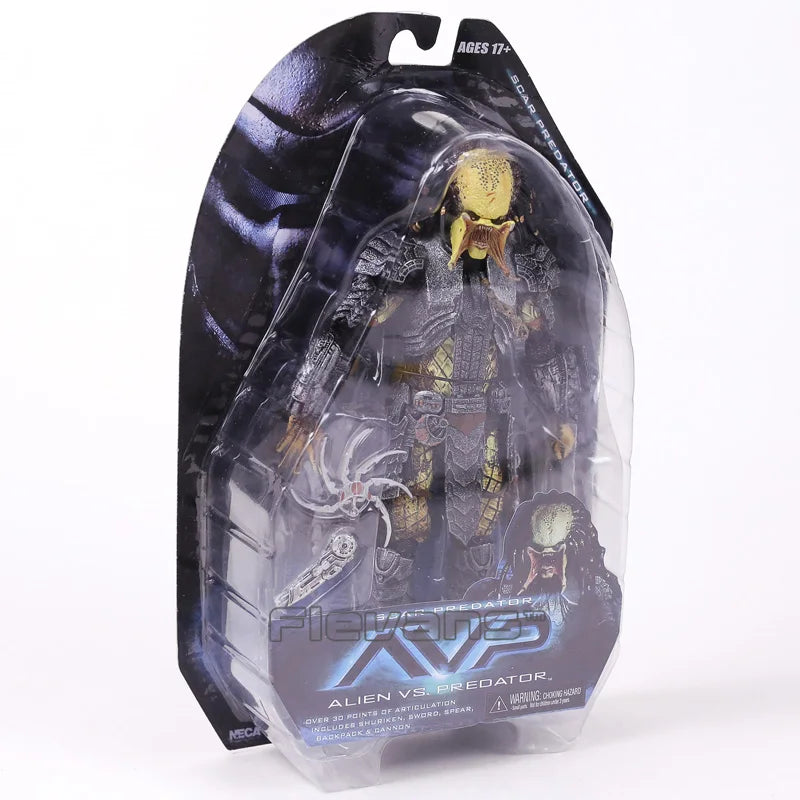 NECA AVP Alien vs. Predator Chopper Celtic Scar Predator 7" akční figurka s pohyblivými klouby, modelová hračka