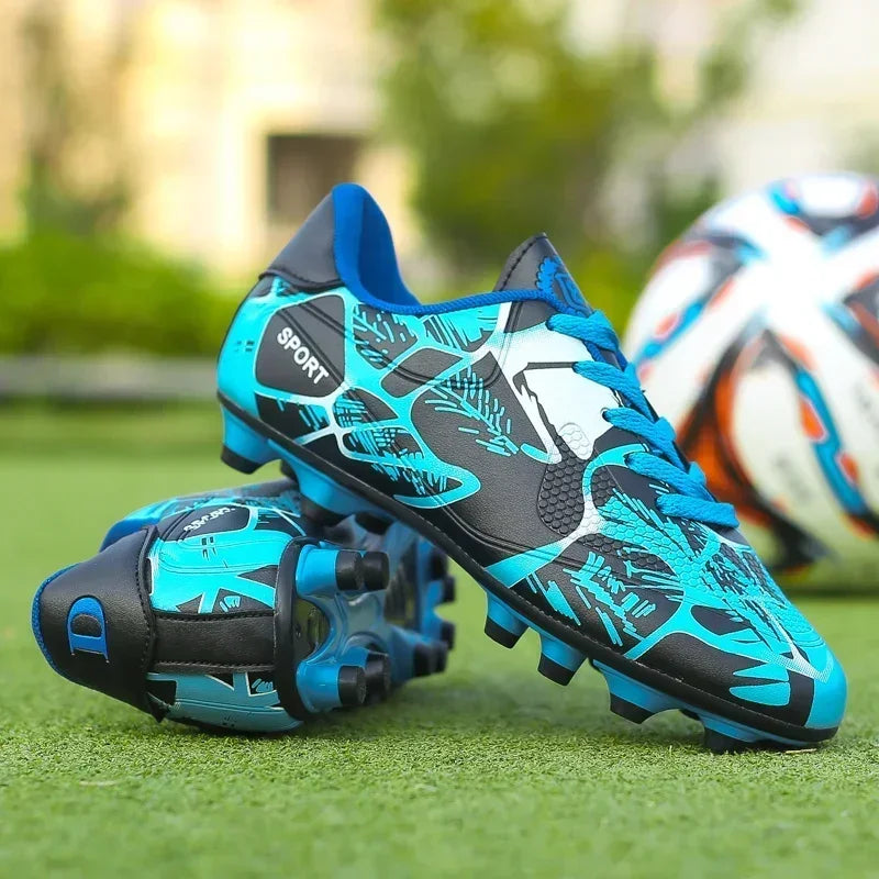 New Men Kids Professional Soccer Shoes Boys Cleats Non-Slip Grass Football Boots Adult Ultralight Training Shoes Drop Shipping