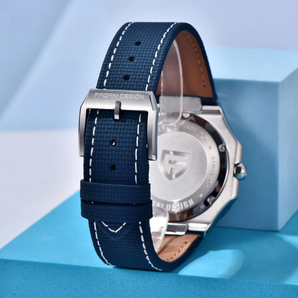 2026 New PAGANI DESIGN Square Quartz Luxury Watch For Men AR Sapphire Mirror Japan Movt Man watch Luminous 316L All Steel Watch