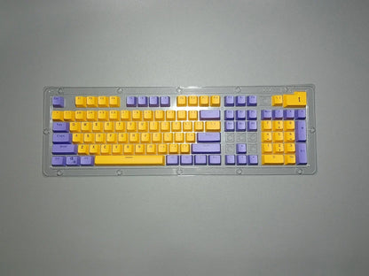 Good Pbt Oem Keycaps 61/87/104keys Custom RGB Player Backlit Double Shot Keycaps Gaming Accessories Ergonomic Teclado Pink/Black