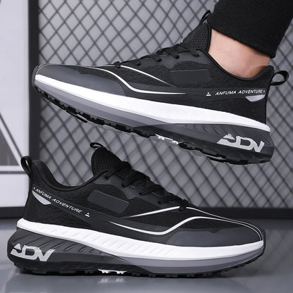 Walking Shoes Men Outdoor Non-slip Good Quality Trendy Flat Wear-Resistant Breathable Sneakers Casual Sport Running Shoes Man
