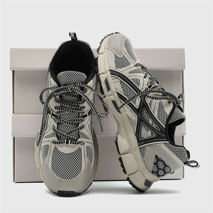 New Men Casual Shoes Outdoor Breathable Running Fashion Walking Leisure Lace-up Jogging Loafers Brand Sneakers Blade Comfortable