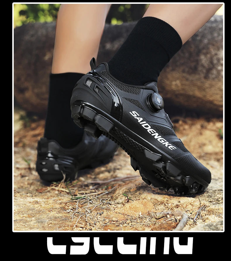 Unisex New Cycling Shoes Professional Lightweight Luxyry Original Road Rubber MTB Racing Bicycle Fashion Bike Street Sports