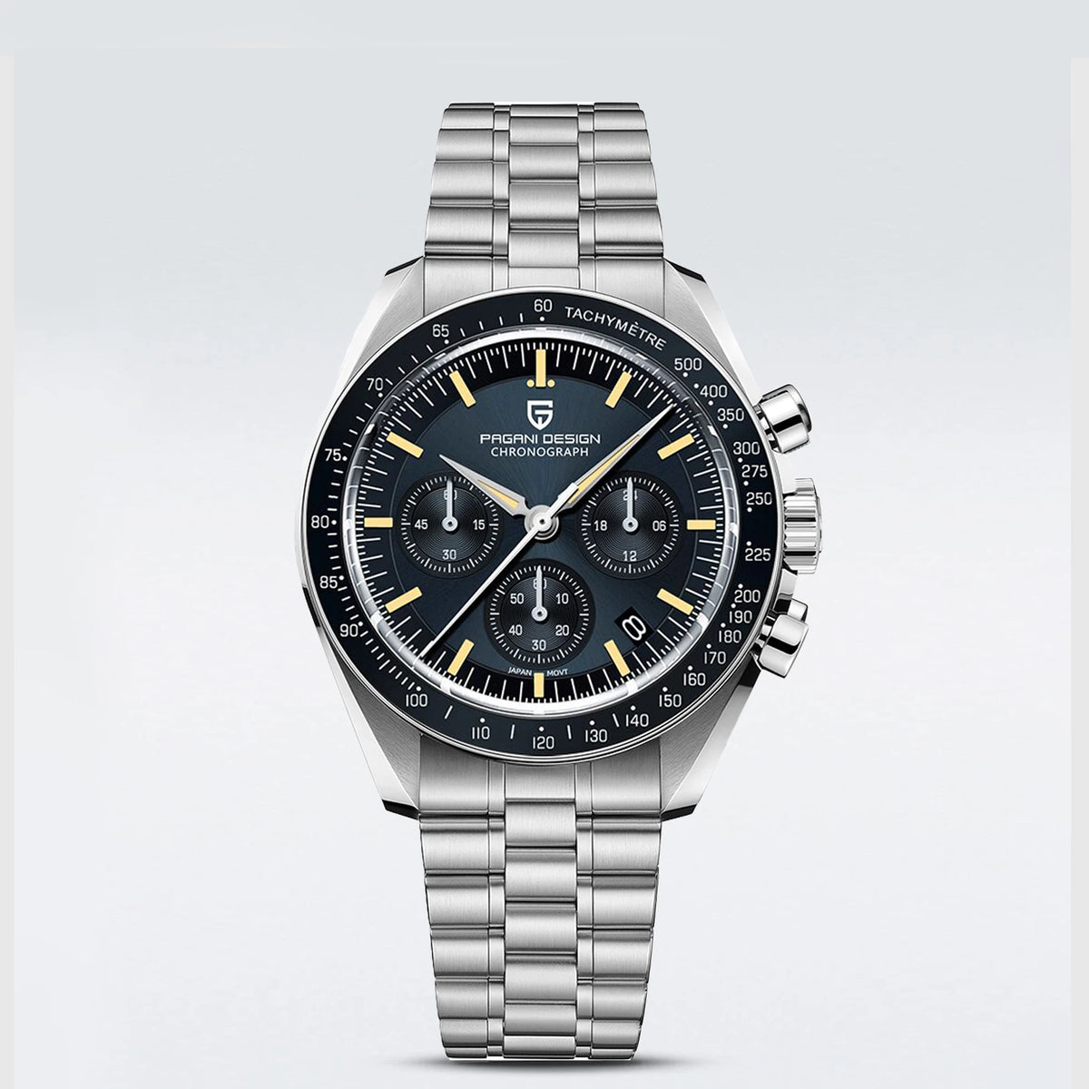 PAGANI DESIGN 2026 New CK2988 Moon Watches Retro Top Luxury Quartz Watch For Men Sapphire glass Speed Chronograph Wristwatch Men
