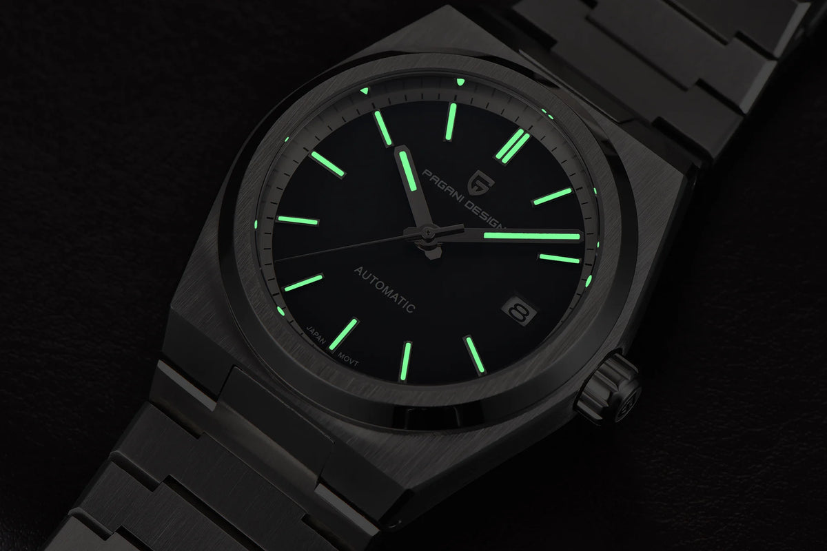 Pagani Design Men's Fashion Automatic Mechanical Watch Miyota8215 Luxury Sapphire AR Coated Stainless Steel Waterproof