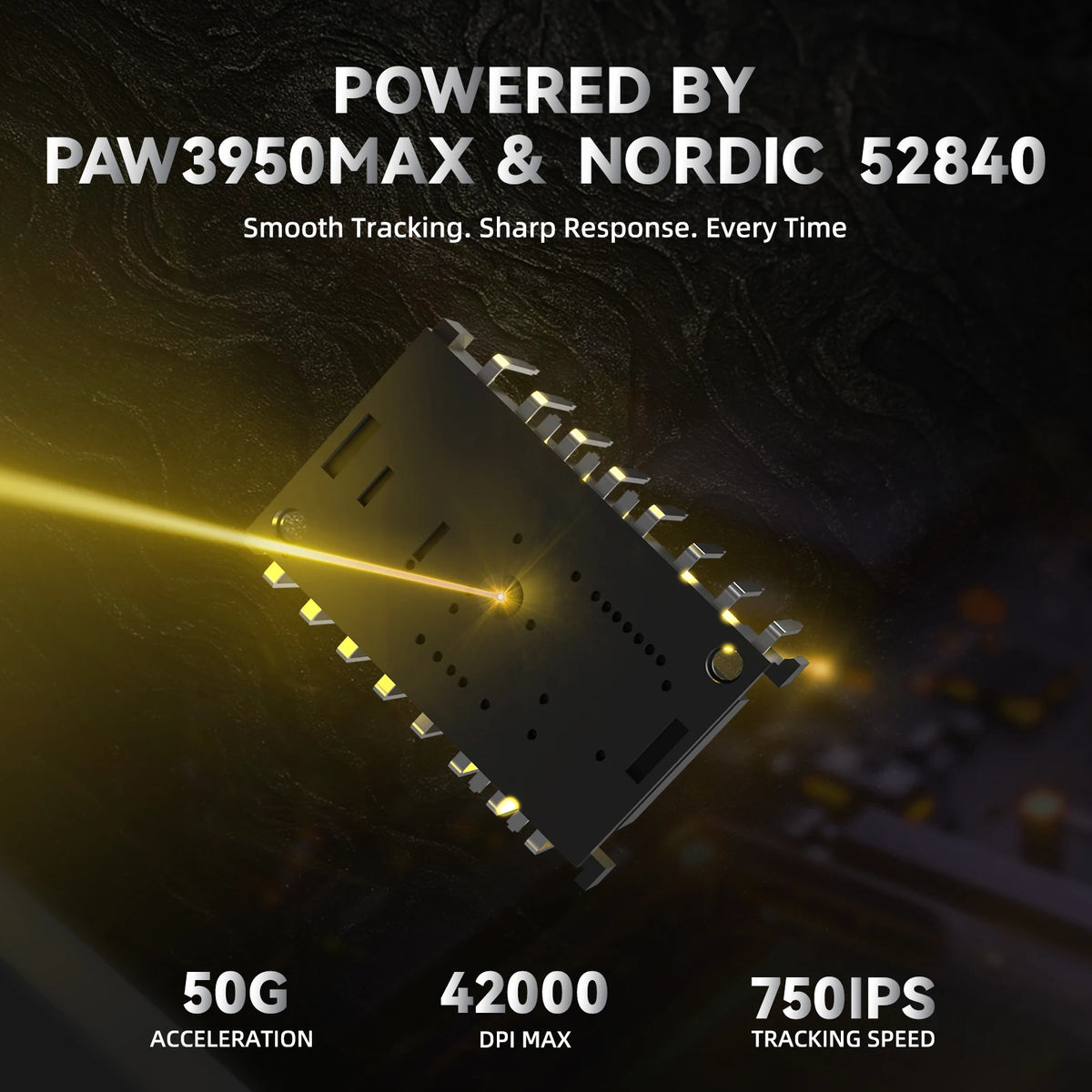 ATTACK SHARK R11 ULTRA brezžična gaming miška iz ogljikovih vlaken, 8000Hz, PAW3950MAX, 42000DPI, lahka 49g, 20000FPS, Nordic 52840