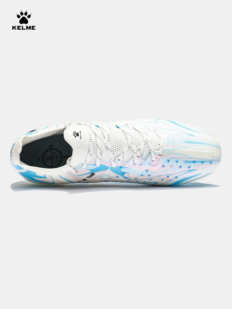 Kelme Football Shoes Men's Ag/fg Mixed Nail Adult Professional Artificial Grass Competition Shoes Daily Training Soccer Shoes