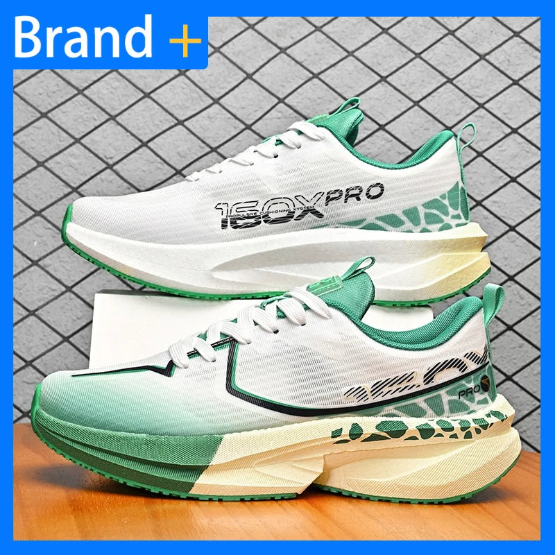 Mens Sports Shoes New Marathon Casual Sports Lightweight Running Shoes Youth Comfortable Mesh Cushioning Outdoor Fitness Shoes