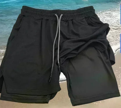 New Men's Dragon Ball Super Licensed Shorts 2025 - Japanese Anime Breathable Quick-Dry Beach Pants, Retro Y2K Hip Hop Style