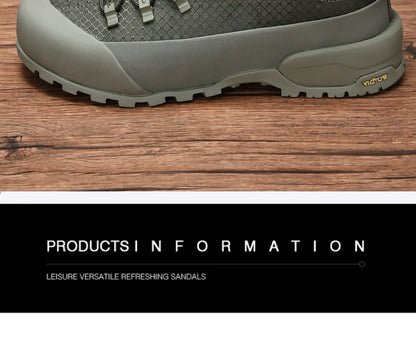 2025 New Hiking Shoes Non-Slip Grip Men's Spring Fall Outdoor Casual Sports Shoes Breathable Comfortable Durable Leisure Sneakers