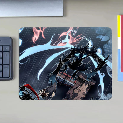 Oblíbená herní podložka pod myš s motivem komiksu Solo Leveling, XS malá podložka pod myš pro PC hráče, dekorace na stůl, kancelářská podložka pod myš, deskmat, kobereček