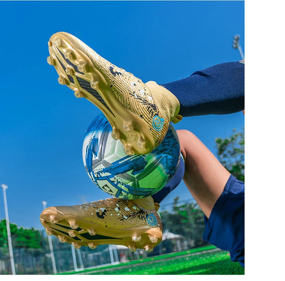 New Men Professional Soccer Shoes Non-slip Football Boots Unisex Breathable Futsal Sports New Cleats Drop Shipping Ultralight