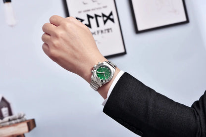 Pagani Design VK63 Fashion Men's Quartz Watch Luxury Sapphire Glass Timing Code Watch Stainless Steel Waterproof 10 Bar PD1727