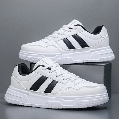 Plus Big Size 50 51 52 Mens Leather Sneakers Casual Sports Shoes Flat Skateboard Shoes Hot Sale For Dropshipping