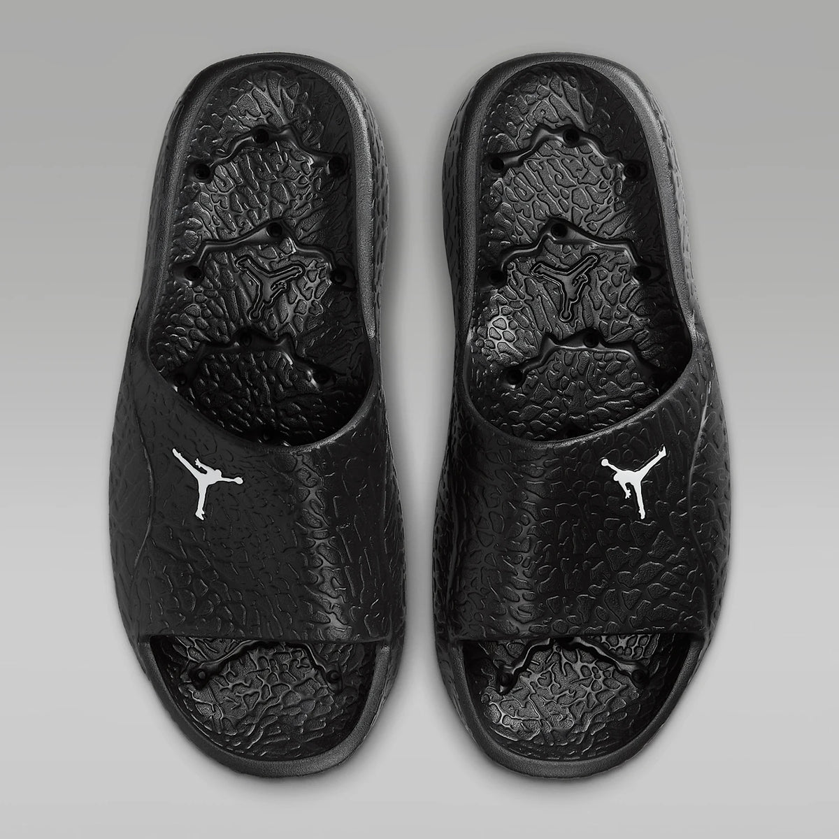 Nike Genuine Jordan Men's Crack Texture Bath Sandals HQ2163-001