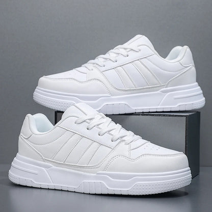 Plus Big Size 50 51 52 Mens Leather Sneakers Casual Sports Shoes Flat Skateboard Shoes Hot Sale For Dropshipping