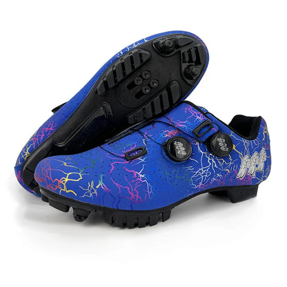 Professional Cycling Shoes Road Bike Men Racing Contest Self-Locking Speed Bicycle Sneakers Women Spd Cleats Cycling Footwear