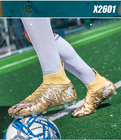 Nové profesionální pánské kopačky, protiskluzové fotbalové boty, unisex, prodyšná sálová sportovní obuv, nové kopačky, dropshipping, ultralehké