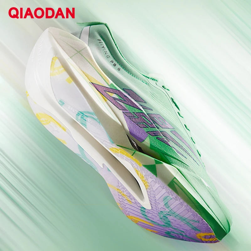 QIAODAN Feiying PB6.0 Carbon Plate Running Shoes Men Professional Marathon Racing Sneakers Lightweight Sports Shoes QDB023263299
