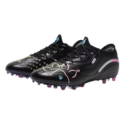 Kelme High-end Football Shoes Short Nail Anti Slip Football Boots Artificial Grass Cushioning Training Mg Football Shoes