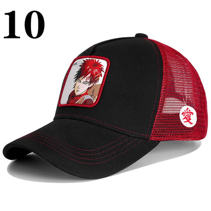 New Dragon Ball DRAGONBALL Mesh Cap Cartoon Mesh Cap Men And Women Baseball Cap Fashion Patch Trucker Cap