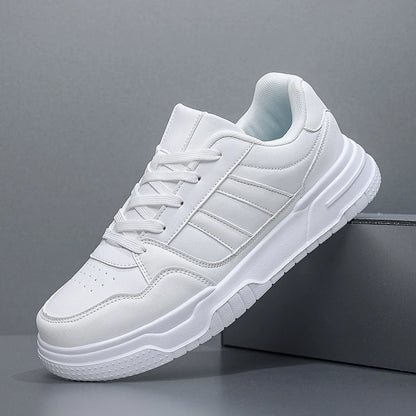 Plus Big Size 50 51 52 Mens Leather Sneakers Casual Sports Shoes Flat Skateboard Shoes Hot Sale For Dropshipping