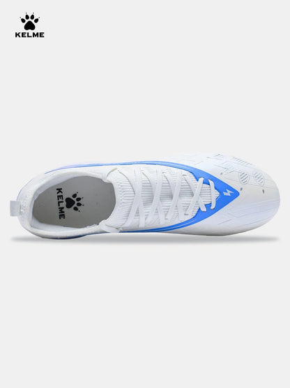 Kelme Football Shoes Men's Glimpse Mg Adult Game Short Nail Football Shoes Professional Training Artificial Grass Sports Shoes