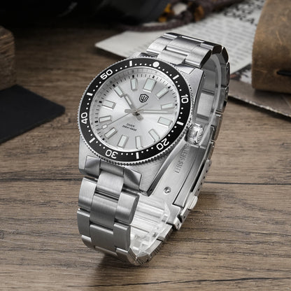WATCHDIVES WD1965 V2 Men’s Luxury Dive Watch VH31 Quartz, Sapphire Crystal, Stainless Steel & 200M Water Resistant