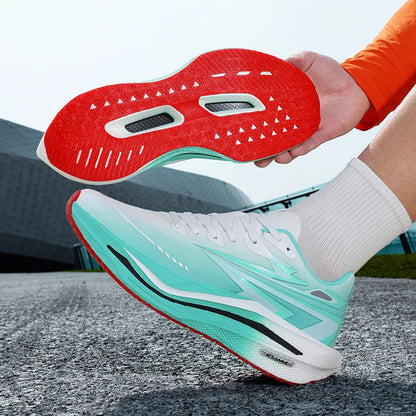 Unisex Sports Shoes Fashionable Lace Up Running Shock-absorbing Anti Slip Rebound Training Shoes 2026 New Outdoor Fitness Shoes