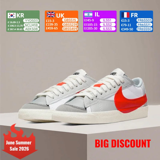 Nike Blazer Retro Casual Sneakers Classic Retro Design Comfortable Cushioning Versatile Styling Unisex Style DQ8769-100