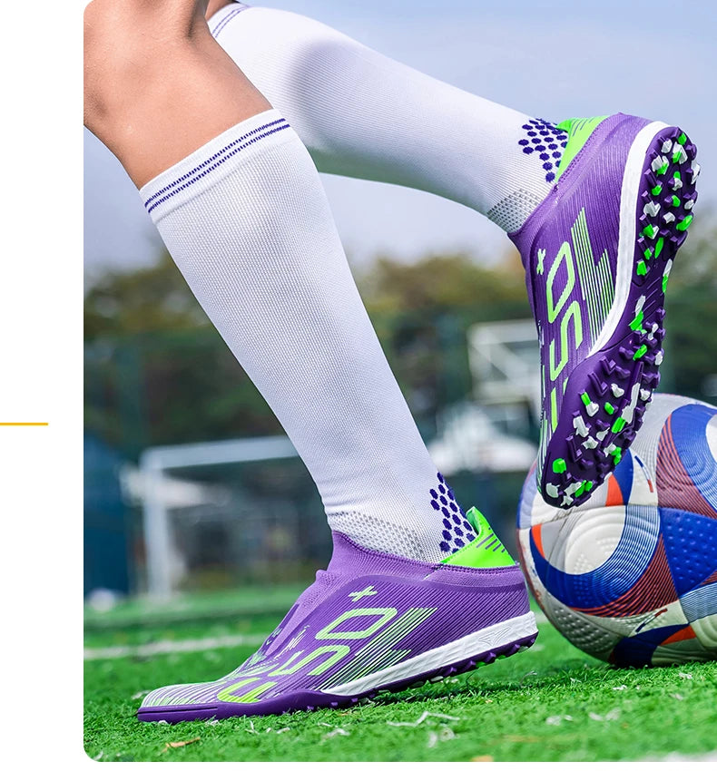 Size 35-45 Men FG/TF Football Boots Futsal Professional Unisex Boys Soccer Shoes Football Shoes Sneakers