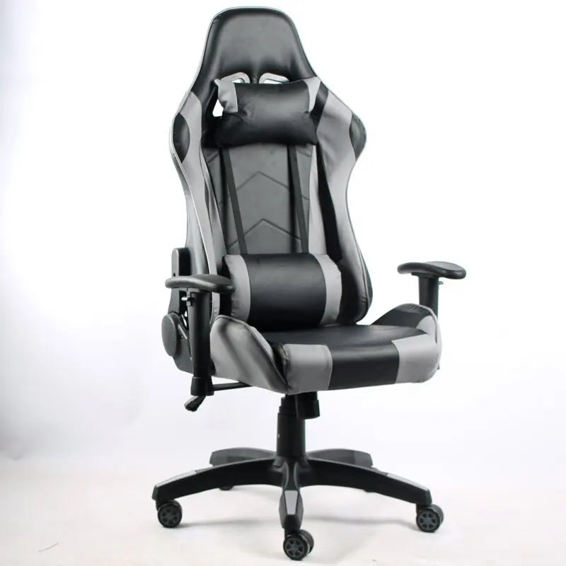 Modern Computer Gaming Office Chair with Footrest, Ergonomic Adjustable Gaming Chair for Home Office, Comfortable Reclining Desk Chair