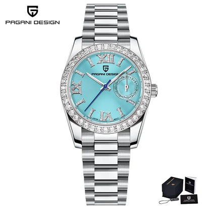 PAGANI DESIGN 2026 New 32MM Women's Wristwatch Elegant Luxury Quartz Watch For Women Fashion Waterproof Watches Sapphire Clock