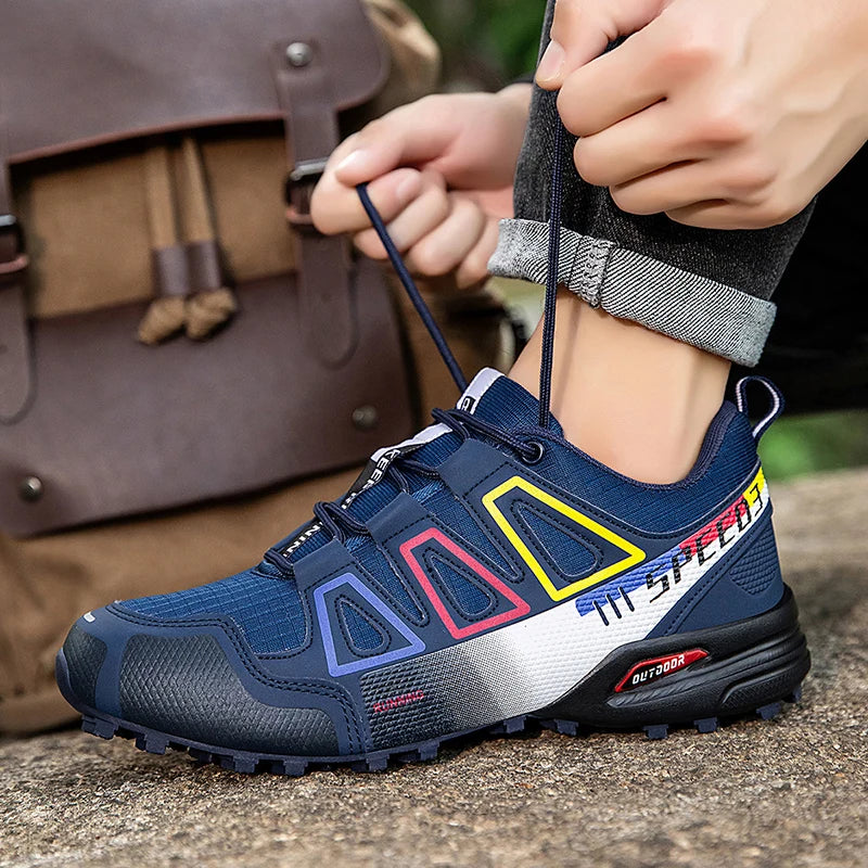 Women Waterproof Hiking Shoes Men‘s Big Size To 48# Outdoor Trainers Trekking Sneakers Climbing Trekking Hunting Tactical Sneake