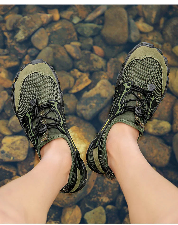 Water Shoes for Men Trekking Hiking Shoes Drainage Beach Aqua Shoe Quick Dry Swim Barefoot Sandal Diving Fishing Surfing Sneaker