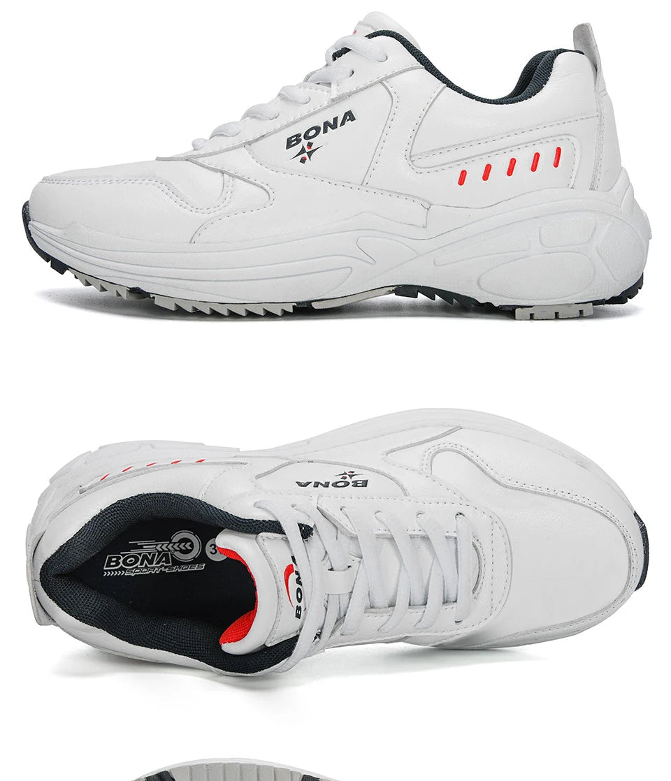BONA  New Designers Classics Sneakers Running Shoes Women Outdoor Sports Shoes Comfortable Running Shoes Ladies Walking Shoe