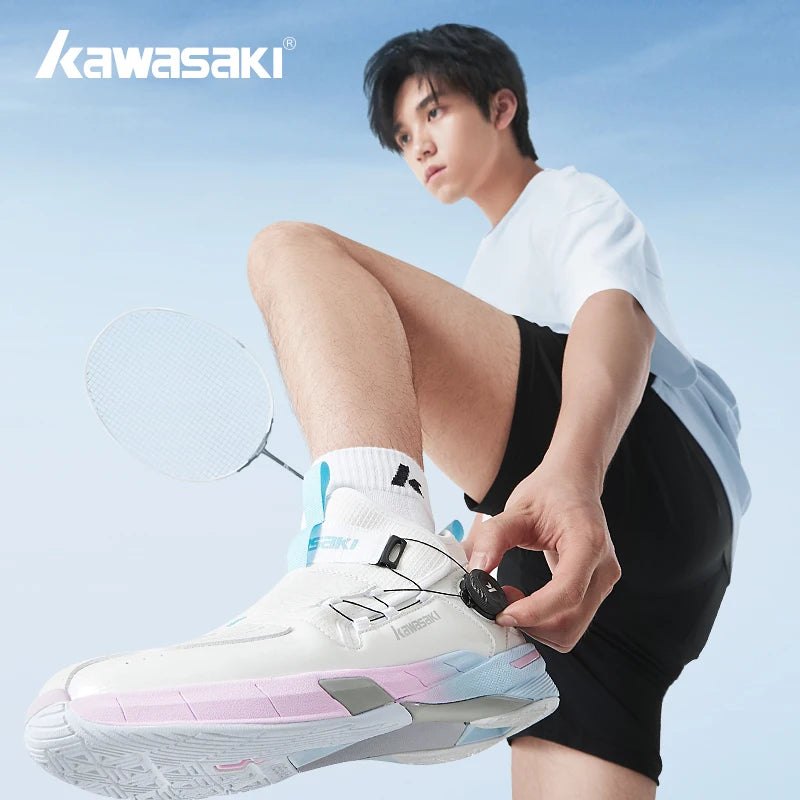 Profesionální badmintonová obuv Kawasaki King Series 2.0 pro muže a ženy, sportovní obuv proti zkroucení, originální pánské tenisové boty, tenisky A3311