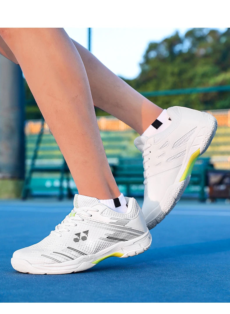 New Professional Badminton Shoes Sneakers Mens Breathable Anti-slip Tennis Sport Shoes for Men Women Training Sneakers