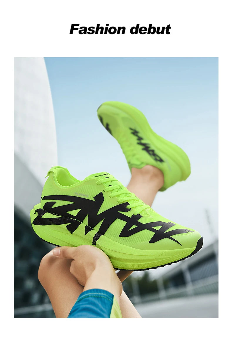 Men's Running Shoes Outdoor Mesh Luxury shoes Couple Off-road Sneakers Cushioning Breathable Trainer Shoes Race Non-Slip Fashion