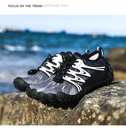 Children Swimming Water Shoes Quick Dry Beach Aqua Shoe Boy Girl Barefoot Sports Wading Sneakers Kids Diving Fishing Surf Sandal