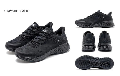 ONEMIX YUE SHUANG Running Shoes for Men Air Cushion Athletic Couple Trainers Sport Runner Shoes Outdoor Women Walking Sneakers