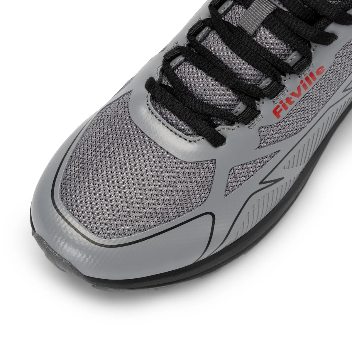 FitVille Non-Slip Trail Running Shoes Men's Sneakers Extra Wide Lightweight for Male Swollen Feet Arch Support Pain Relief
