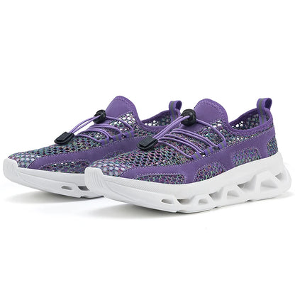 2026 Men Women Quick-Dry Wading Shoes Water Breathable AquaIn Upstream Antiskid Outdoor Sports Wearproof Beach Sneakers 39-46